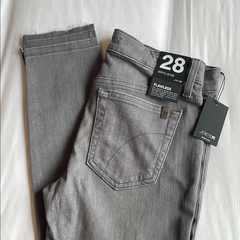 Joe's Gray Skinny Jeans